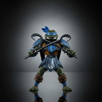 Masters of the Universe Turtles of Grayskull Figura de Acción Leonardo de 5.5 pulgadas