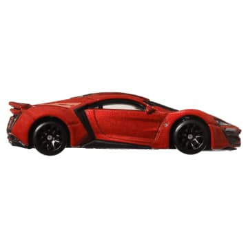 Hot Wheels Themed Veículo de Brinquedo Carro Fast e Furious Motor Lykan Hypersport - Imagen 3 de 5
