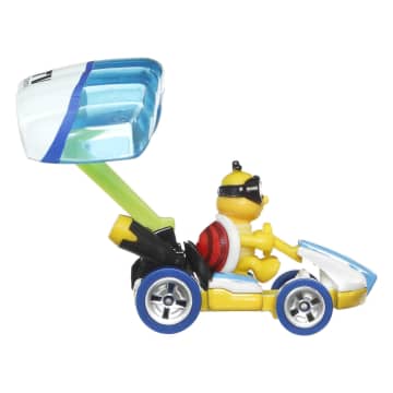 Hot Wheels Mario Kart Veículo de Brinquedo Lakitu Padrão Kart com Cloud Glider - Imagem 2 de 5