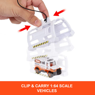 Matchbox Action Drivers Matchbox Rescue Helicopter,16-in Large-Scale Helicopter With 1:64 Scale Die-Cast Toy Ambulance - Image 4 of 5