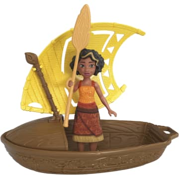 Moana 2 Set de Juego Canoa con Mini Muñeca Sorpresa y Accesorios