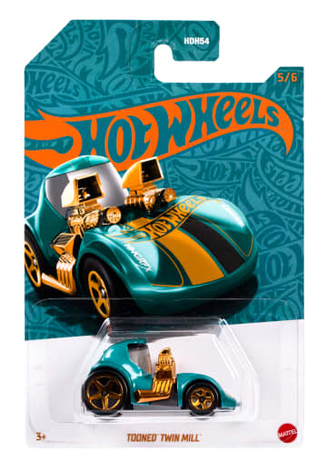 Hot Wheels Diecast Vehículo de Juguete Tooned Twin Mill - Imagen 5 de 5
