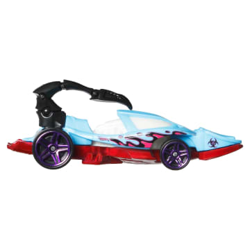 Hot Wheels Monster Trucks Vehículo de Juguete Camión Scorpedo + Auto Scorpedo