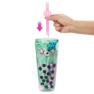 Barbie Pop Reveal Boneca Série Boba Chá Verde - Imagem 3 de 6