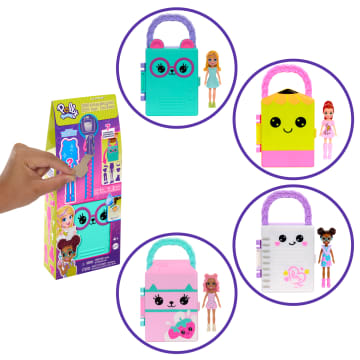 Polly Pocket  Coffret de Jeu et Poupée  Mini Looks, Poupée 7,62Cm - Imagem 2 de 6