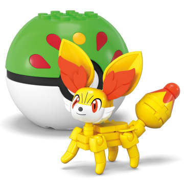 MEGA Pokémon Juguete de Construcción Pokébola Fennekin - Image 5 of 5