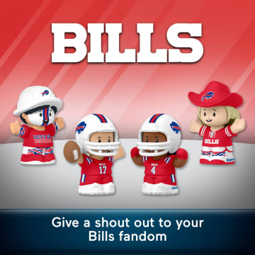 Little People Collector Buffalo Bills Officially Licensed NFL Special Edition Figure Set, Series 2