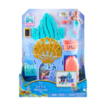 Disney The Little Mermaid Storytime Stackers Ariel's Grotto Playset And 10 Accessories - Image 6 of 6