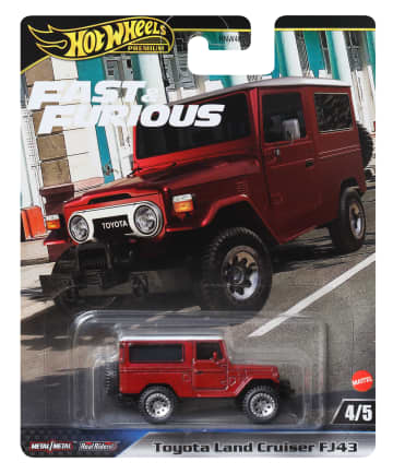 Hot Wheels Collector Veículo de Brinquedo Fast e Furious Toyota Land Cruiser FJ43