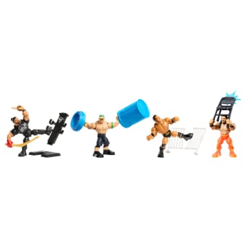 WWE Action Figure Knuckle Crunchers Seth Rollins With Battle Accessory - Image 6 of 6