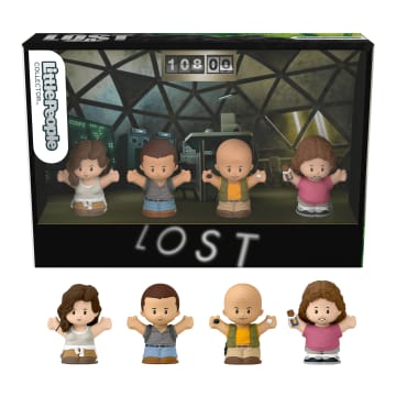 Little People Collector Lost TV Show Special Edition Set For Adults & Fans, 4 Figures
