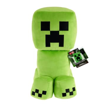 Minecraft Creeper 16-in Scale Jumbo Plush Figure, Pixelated Design