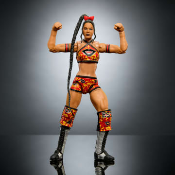 WWE Ultimate Edition Bianca Belair Action Figure & Accessories Set, 6-inch Collectible, 30 Articulation Points - Image 5 of 6