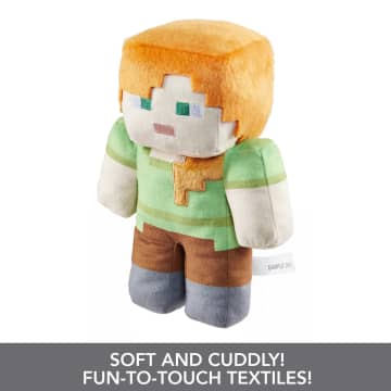 Minecraft Plush Dolls 8-in Plush Dolls, Fan Favorite Characters - Image 2 of 6