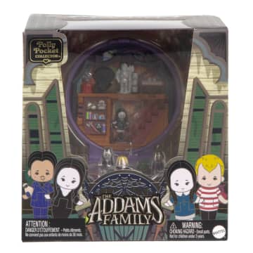 Polly Pocket Conjunto de Coleção Addams Family Collector Compact