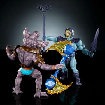Masters of the Universe Origins Figura de Ação Stranger Things Pacote com Skeletor e Demogorgon de 5.5