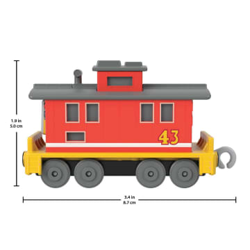 Thomas & Friends Toy Train, Brake Car Bruno Diecast Metal Push-Along Vehicle For Preschool Kids - Image 2 of 6
