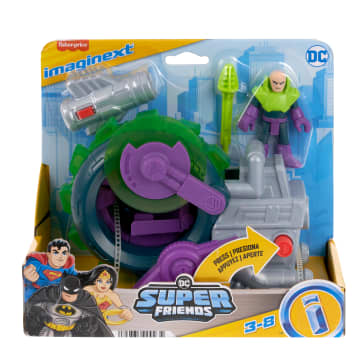 Imaginext DC Super Friends Lex Luthor Spinning Saw Vehicle & Figure Set For Preschool Kids - Image 6 of 6