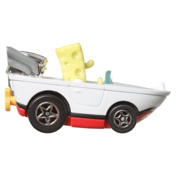 Hot Wheels RacerVerse Veículo de Brinquedo Bob Esponja - Imagen 3 de 6