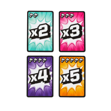 Mattel Games Juego de Mesa para Adultos Rock 'Em Sock 'Em Cartas - Image 5 of 6