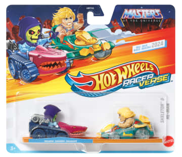 Hot Wheels RacerVerse Vehículo de Juguete He-Man y Skeletor