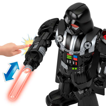 Imaginext Star Wars Robot Dark Vador, 60+ Cm, Clé Stormtrooper - Image 4 of 6