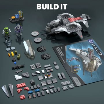 MEGA Halo UNSC Arctic Burn Wasp Building Toy Kits (342 Pieces) For Adults - Image 3 of 6
