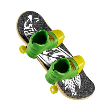 Hot Wheels Skate Veículo de Brinquedo Skateboard ICKSTER TRICKSTER™ com Tênis - Imagen 5 de 6