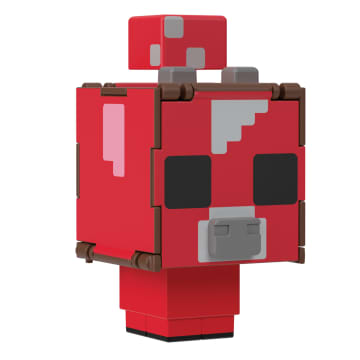 Minecraft Flippin’ Figs Figures Collection, 2-In-1 Fidget Play, 3.75-in Scale & Pixelated Design (Characters May Vary)