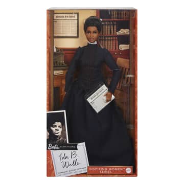 Ida B. Wells Barbie Inspiring Women Doll With Newspaper Accessory - Image 6 of 6