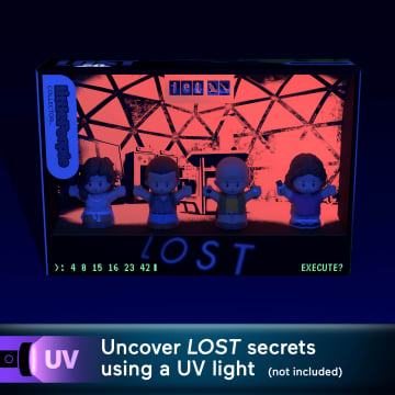 Little People Collector Lost TV Show Special Edition Set For Adults & Fans, 4 Figures - Imagen 3 de 6