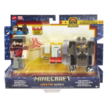 Minecraft Creator Series-Figurines Articulées et Accessoires, Jouets