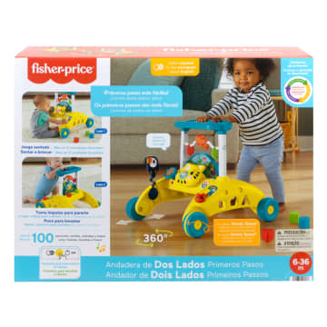 Fisher-Price Andador para Bebês de Dois Lados Primeiros Passos