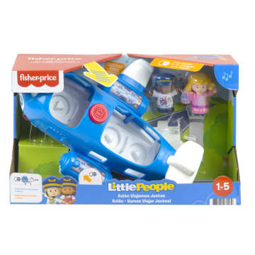 Little People Juguete para Bebés Avión Viajemos Juntos - Image 6 of 6