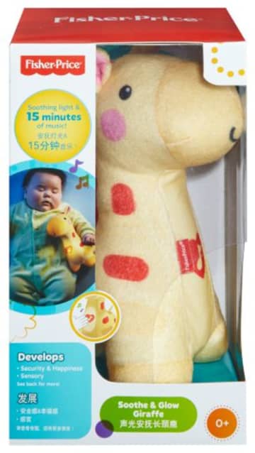 Fisher-Price Juguete para Bebés Jirafa Brillos Luminosos