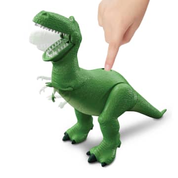 Disney Pixar Toy Story Figura de Acción Rex con Frases y Sonidos 12"