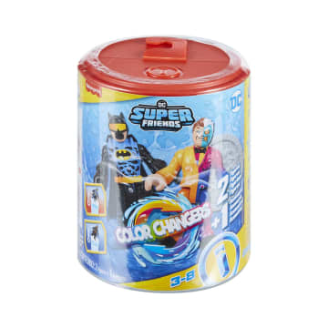 Imaginext DC Super Friends Figura de Acción Color Changers Batman™ & Two Face™