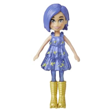 Polly Pocket Conjunto de Brinquedo Pacote de Modas Médio Shimmer & Shine - Imagem 4 de 6