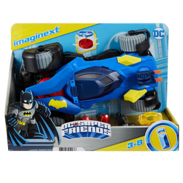 Imaginext DC Super Friends Vehículo de Juguete Batimóvil Clásico