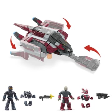 MEGA Halo Juguete de Construcción Banished Phantom - Imagem 5 de 6