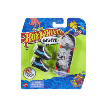 Hot Wheels Skate Veículo de Brinquedo Skateboard TWIST RIPPER™ com Tênis