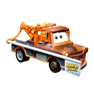 Carros da Disney e Pixar Diecast Veículo de Brinquedo Mate com Pôster