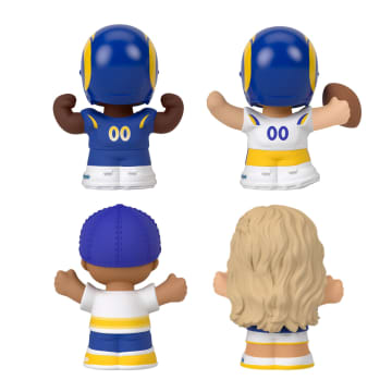 Little People Collector Los Angeles Rams Special Edition Set For Adults & NFL Fans, 4 Figures - Image 5 of 6