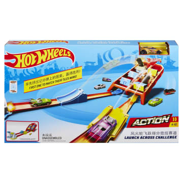Hot Wheels Action Pista de Juguete Vueltas y Choques