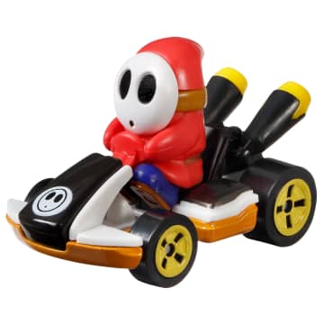 Hot Wheels Mario Kart Veículo de Brinquedo Kart Padrão Shy Guy