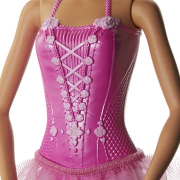 Barbie Profissões Boneca Bailarina Vestido Rosa