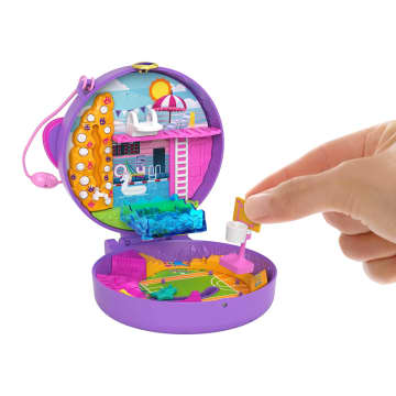 Polly Pocket Set de Juego Estuche Balón Fabuloso