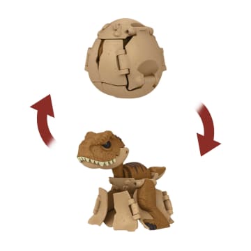 Jurassic World Dinossauro de Brinquedo T.rex Eclosão Oculta - Imagem 2 de 5