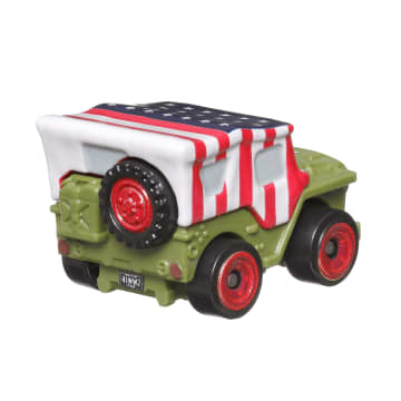 Cars de Disney y Pixar Minis Corredores Vehículo de Juguete Mini American Flag Sarge