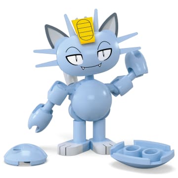 MEGA Pokémon Jogo de Construção Pokébola Alolan Meowth - Imagem 3 de 6